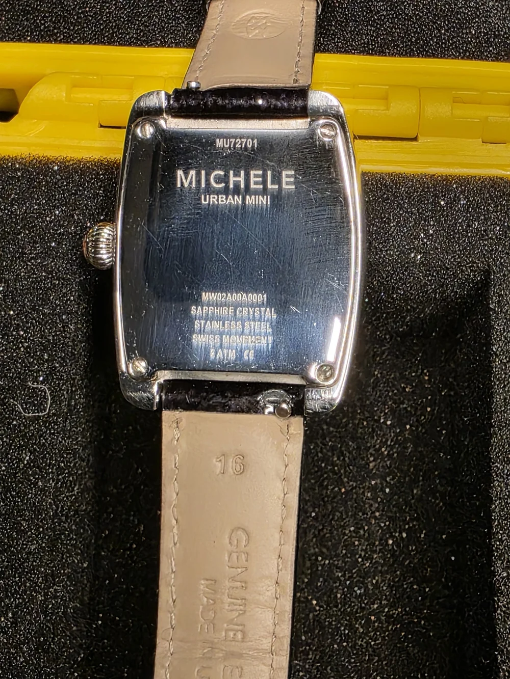Michele Urban Mini luxury women's timepiece (Base Model Series: MW02A00 / MW02A0